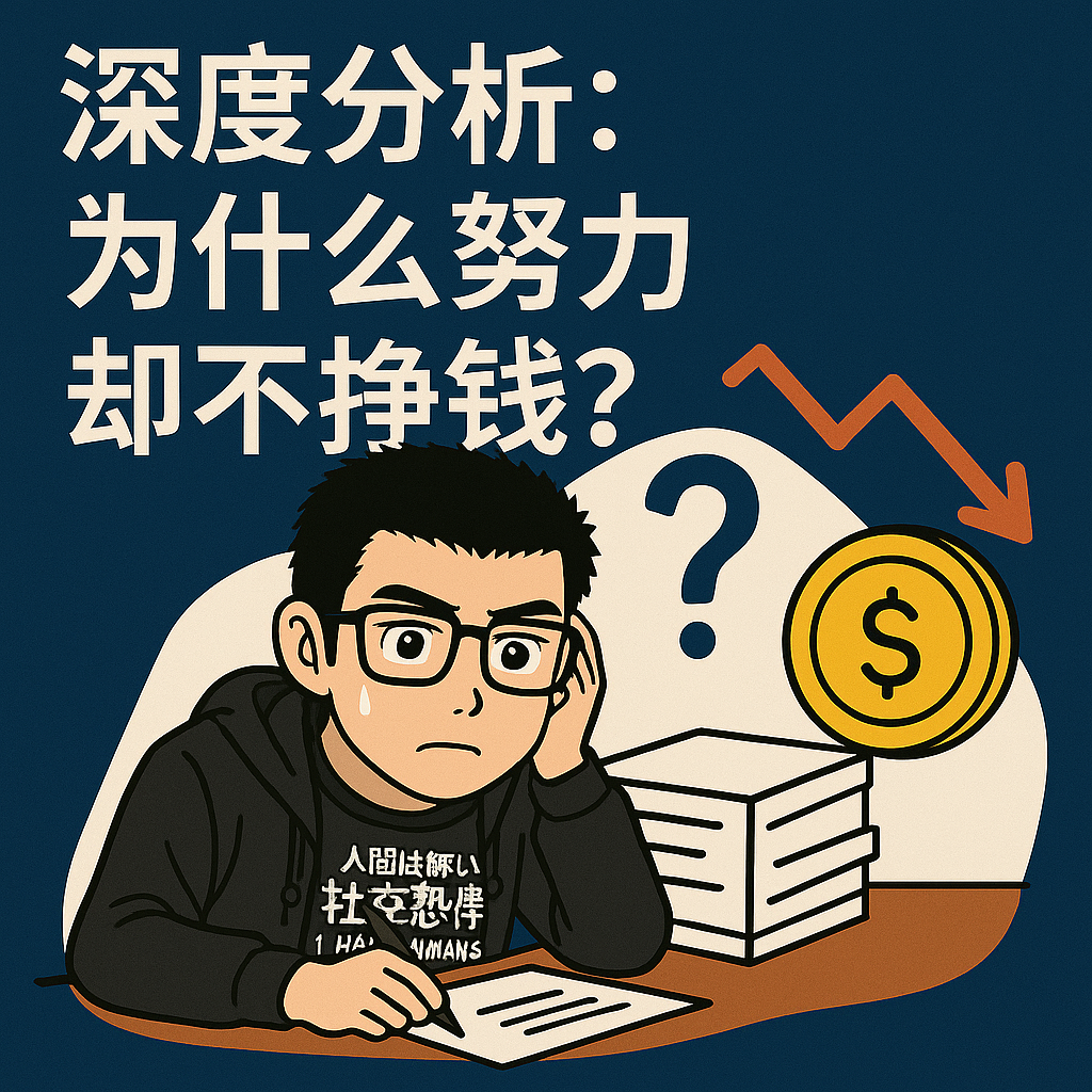 深度分析：为什么努力却不挣钱？