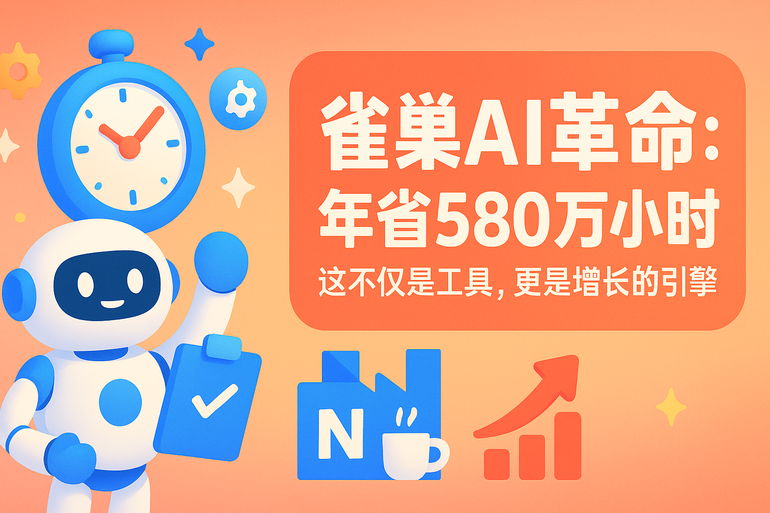 雀巢AI革命：年省580万小时，这不仅是工具，更是增长的引擎（附AI蓝图）