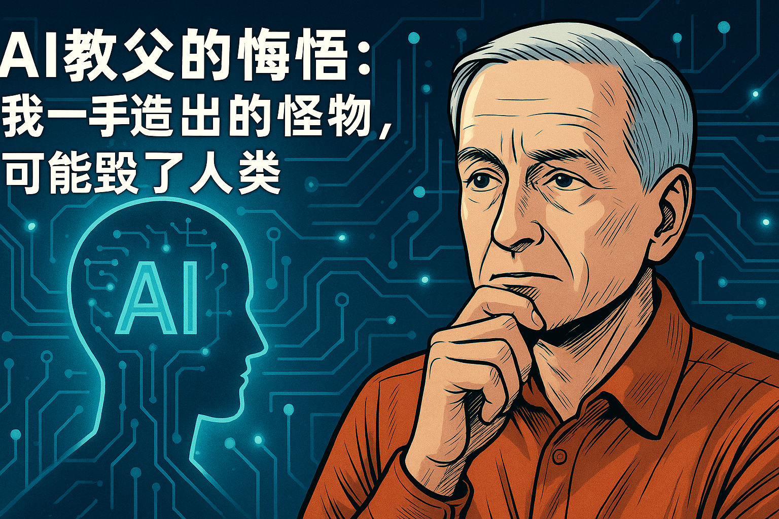 AI教父的悔悟：我一手造出的怪物，可能毁了人类