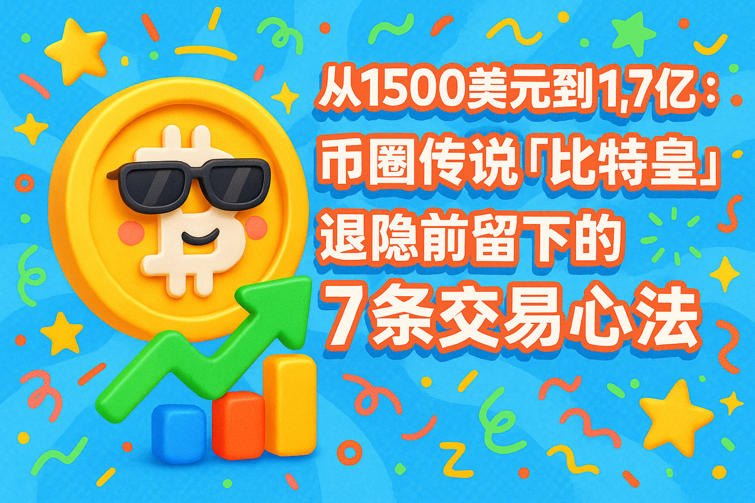 从1500美元到1.7亿：币圈传说“比特皇”退隐前留下的7条交易心法