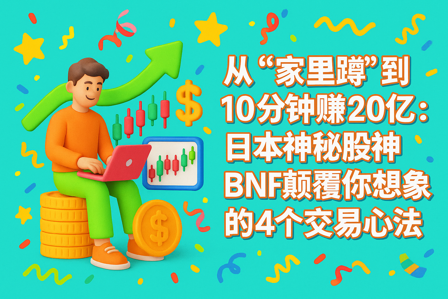 从“家里蹲”到10分钟赚20亿：日本神秘股神BNF颠覆你想象的4个交易心法