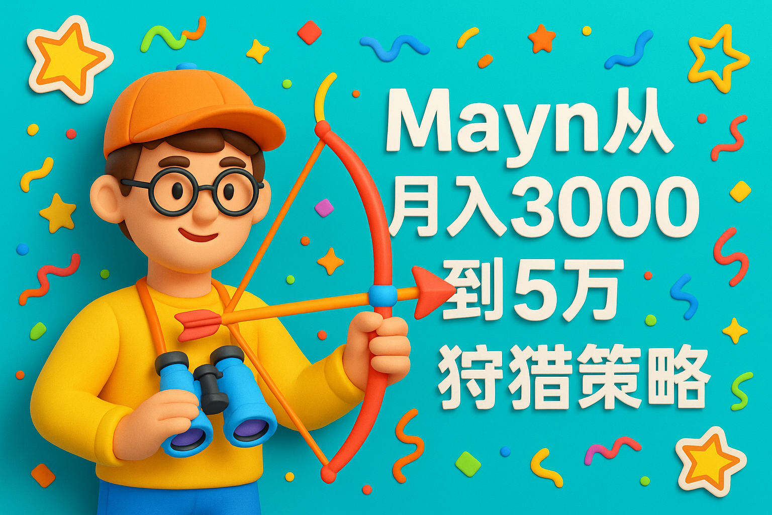 Mayn从月入3000到5万的狩猎策略