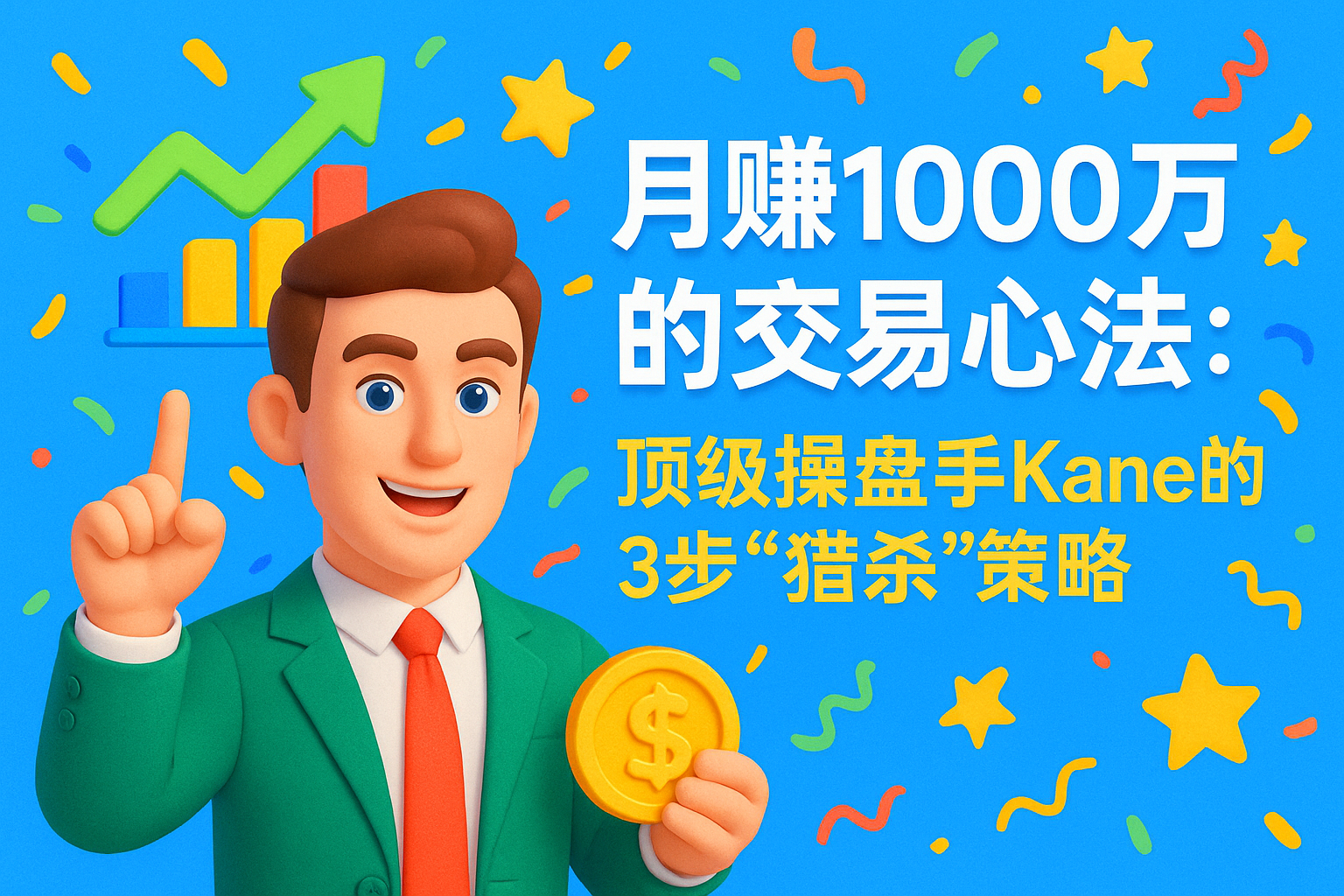 月赚百万的交易心法：顶级操盘手Kane的3步“猎杀”策略