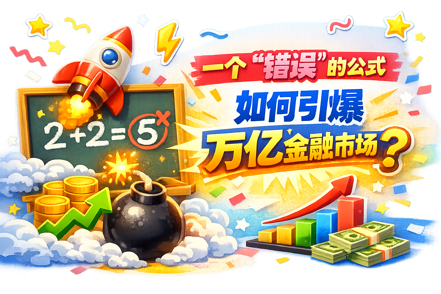 一个“错误”的公式，如何引爆万亿金融市场？