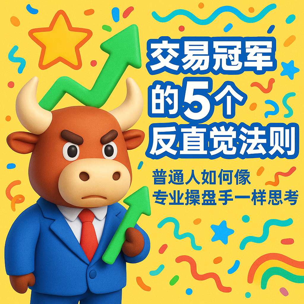 交易冠军的5个反直觉法则：普通人如何像专业操盘手一样思考