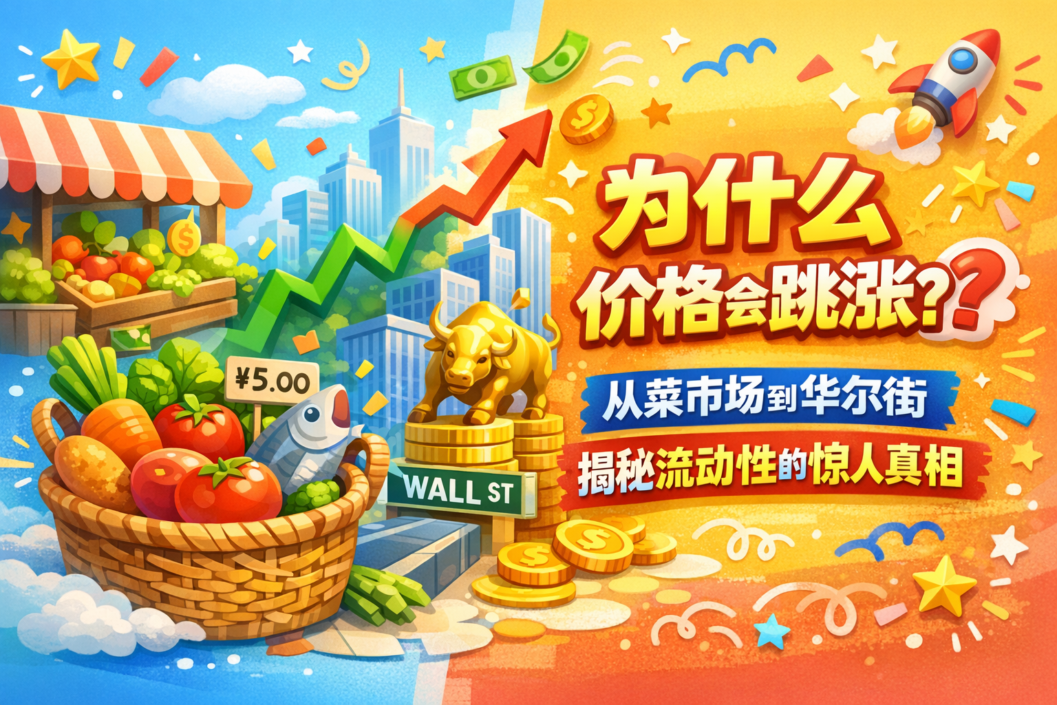 为什么价格会跳涨？从菜市场到华尔街，揭秘流动性的惊人真相