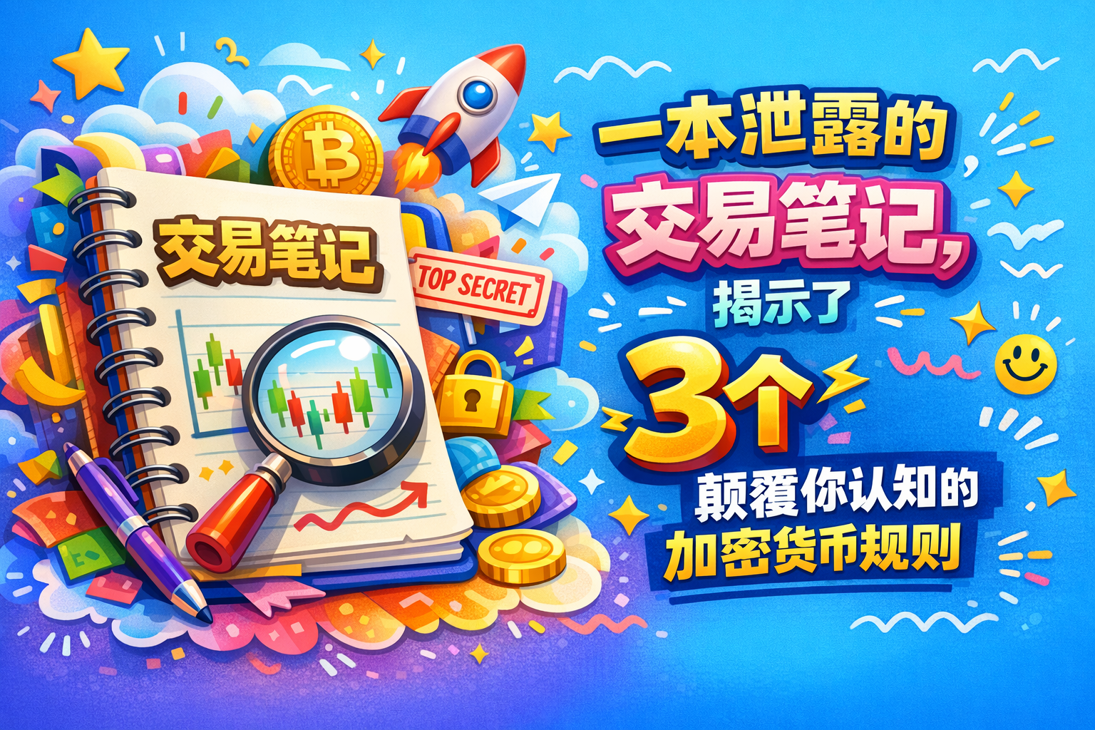 一本泄露的交易笔记，揭示了3个颠覆你认知的加密货币规则