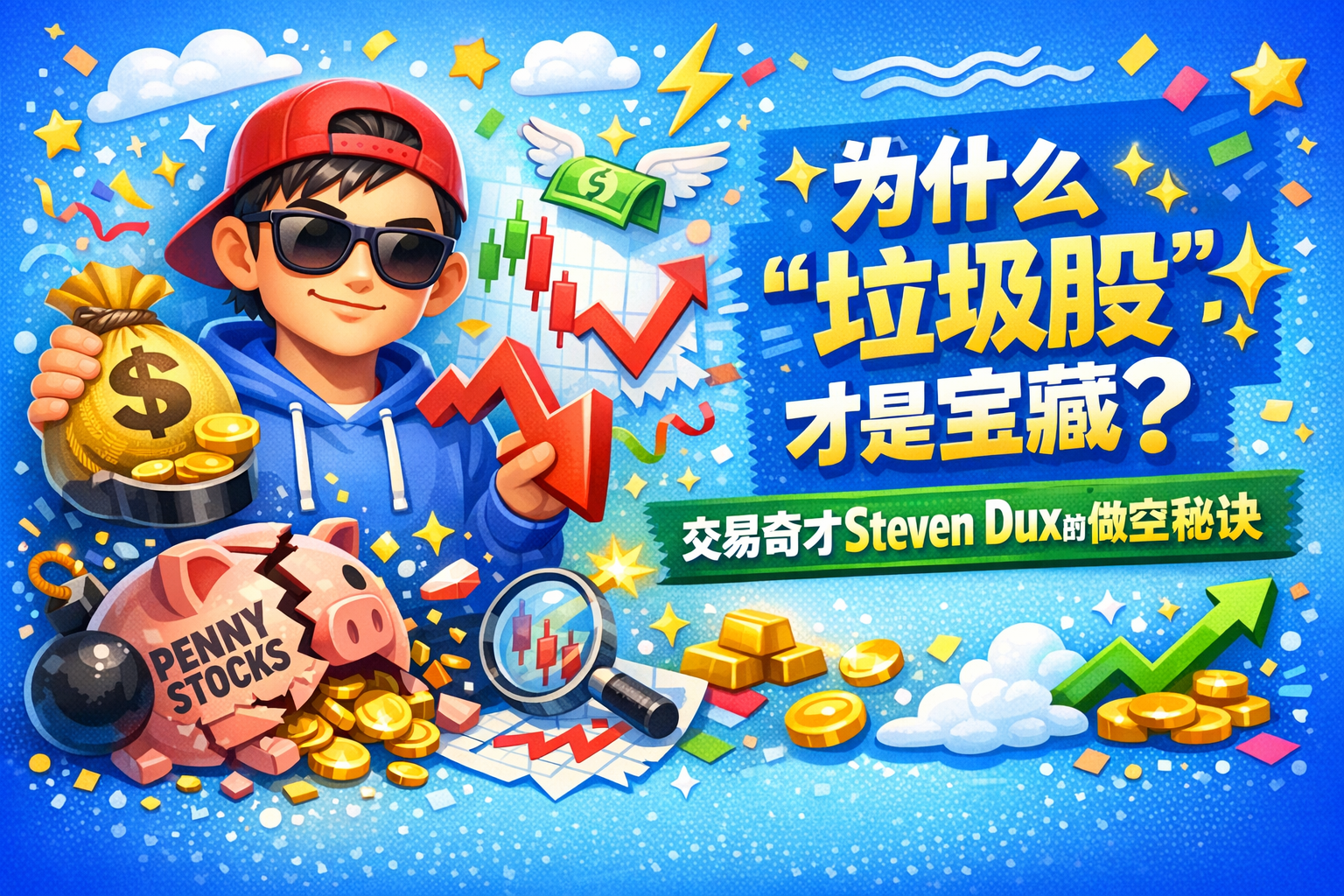 为什么“垃圾股”才是宝藏？交易奇才Steven Dux的做空秘诀