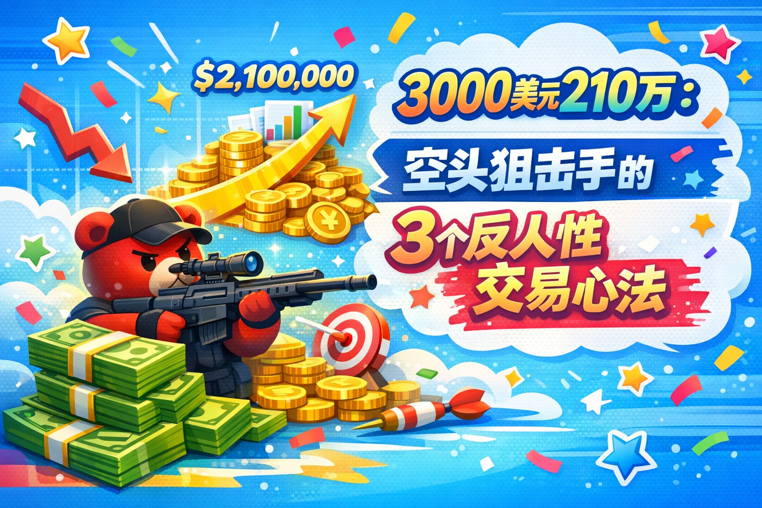 3000美元变210万：空头狙击手的3个反人性交易心法