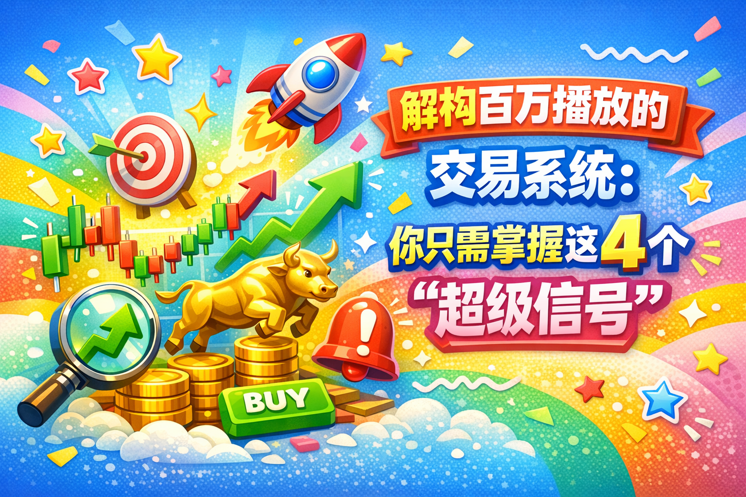 解构百万播放的交易系统：你只需掌握这4个“超级信号”