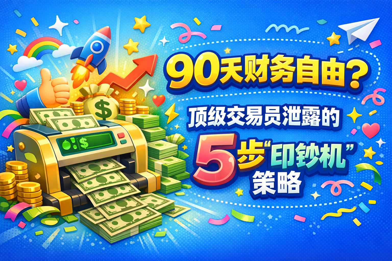 90天财务自由？顶级交易员泄露的5步“印钞机”策略